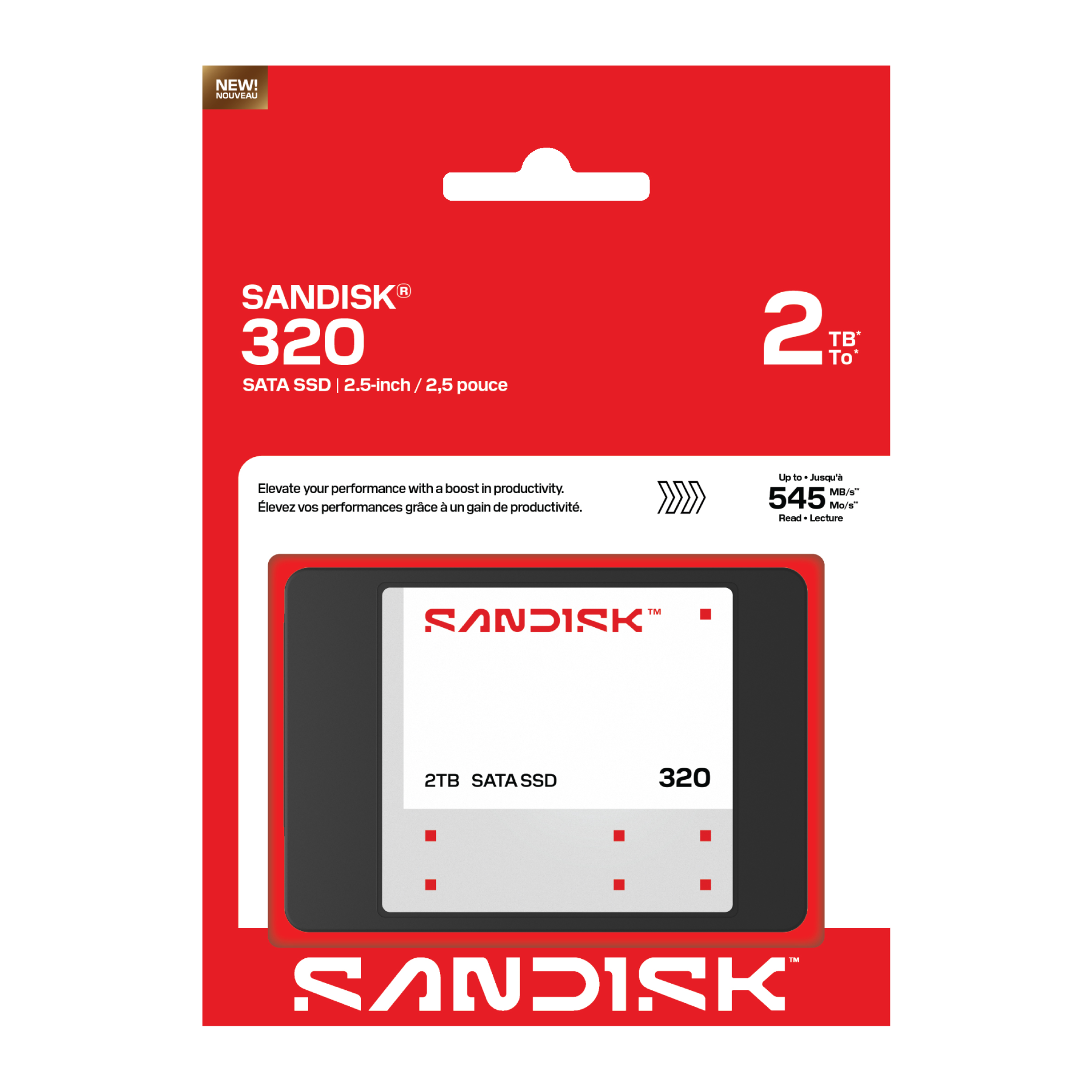 SANDISK® 320 SATA Internal SSD (250GB/ 500GB/ 1TB/ 2TB)-Data Storage-futuromic
